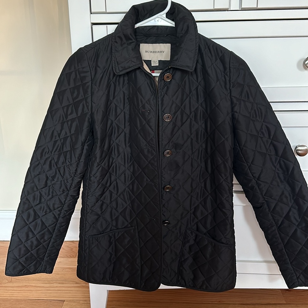 Burberry Jacket Black Perfect Condition. - image 1